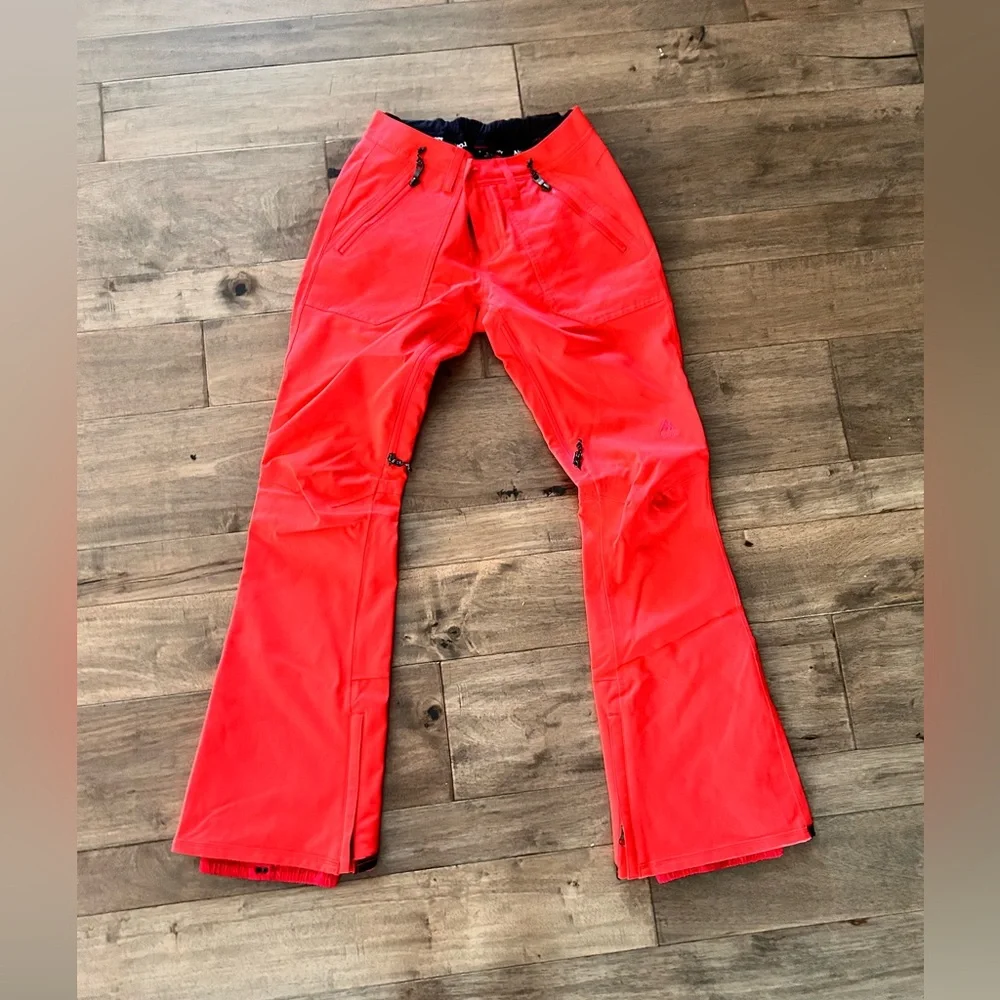 Burton Women’s pink/orange Snow Pants - Picture 1 of 5